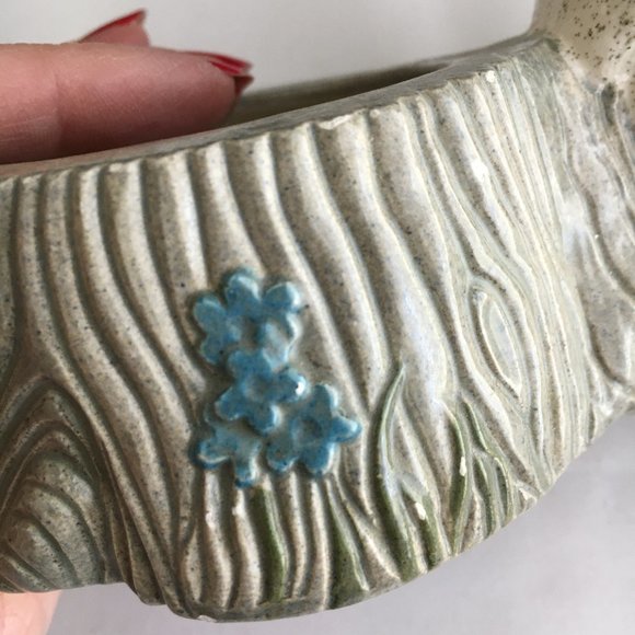 VINTAGE OWL PLANTER Ceramic Planter Collectible Plant Holder Indoor Planter Home - Picture 6 of 7